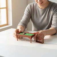 1:12 Scale Billiard Table Refined Workmanship for Scene Setting