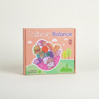 Wooden Food Balancing Toy Educational Wooden Stacking Blocks for Toddlers