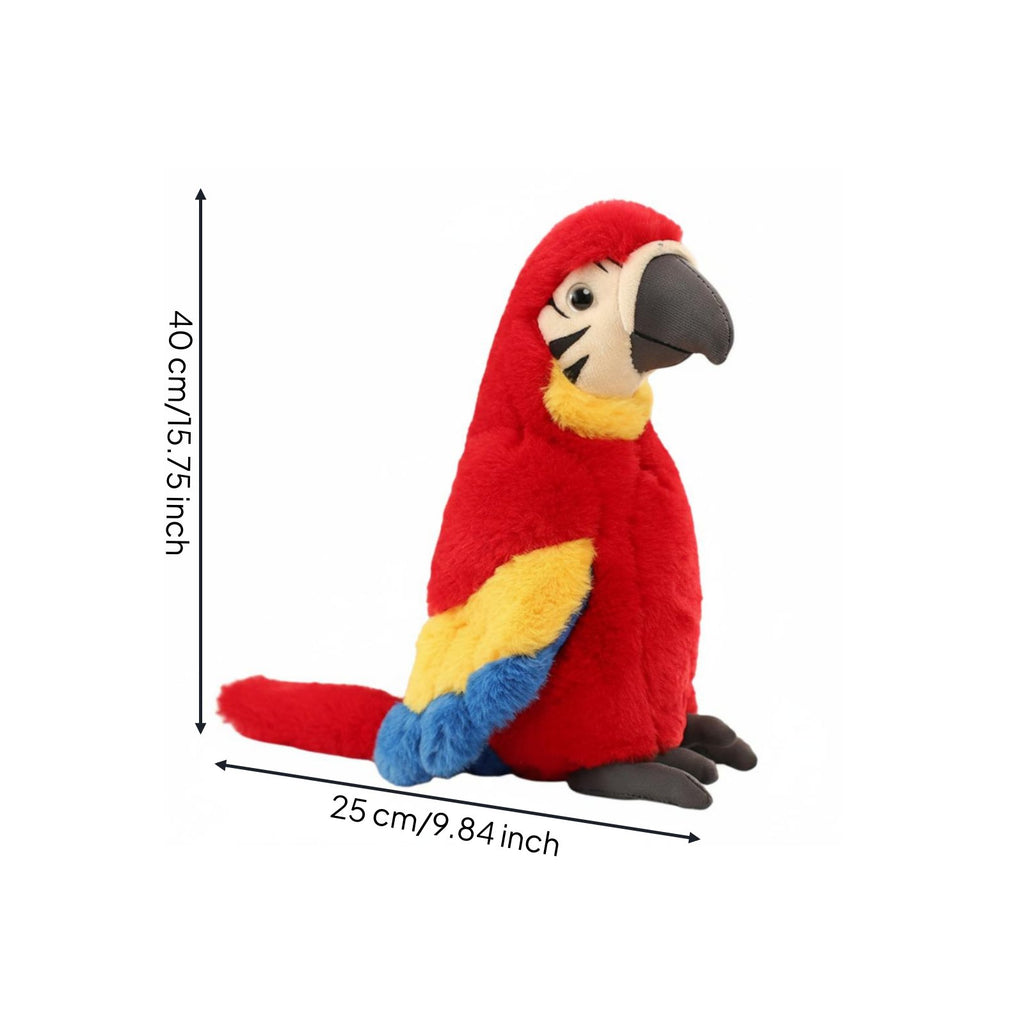 Parrot Soft Toy Soft and Cute Soft Bird Toy Skin-Friendly Material for Children