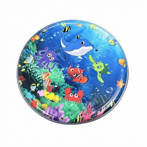 Water Play Mat Marine Animal Inflatable Water Mat Unrestricted