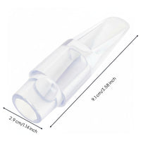 Sax Windway Tip Water-Resistant Transparent Saxophone Windway Tip Music Instrument Part for Stage