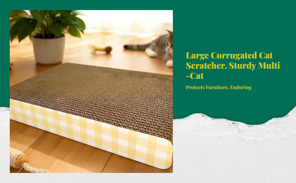Cardboard Cat Scratcher Lounge
