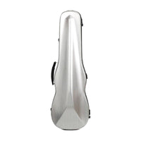 Carbon Fiber Violin Case Lightweight 4/4 Full Size Violin Case Double Bow Holders for Storage
