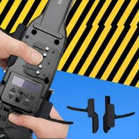 2 Pieces Wind Instrument Hand Rest Wear-Resistant Ergonomic Hand Grip Sturdy