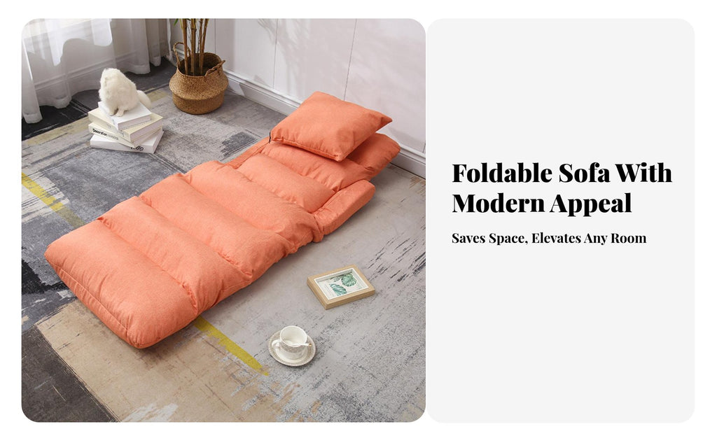 Foldable Design Adjustable spinerest Floor pad Nursing suitable Padded spinerest Seat with Armrests Multi-Functional Lounge Recliner Support for New Mothers, Students, Bay alcove, Nursery, Living Room, Home Office