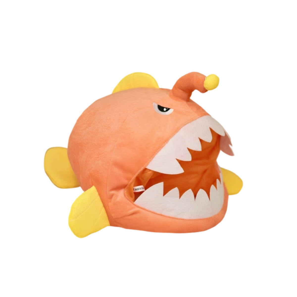 Anglerfish Hat Photo Prop Funny Marine Creature Head Mask PP Cotton Filled