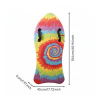 Expanded Polystyrene Core Surfboard Buoyant Body Board Two Handles 40 Inch Surfboard for Kids, Surfing