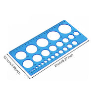 Armored Vehicle Wheel Stencil Overspray Control Wheel Hub Spray Stencil Precise