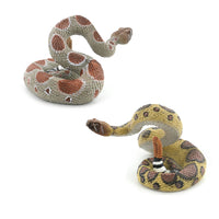 Rattlesnake Figurine Realistic Rattlesnake Figure Educational for Zoo, Children