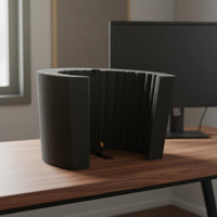 Audio Recorder Isolation Barrier Lightweight Mic Reflection Filter Foldable
