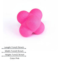 Hex Reaction Ball Unpredictable Rebound Hand-Eye Coordination Coach for Children