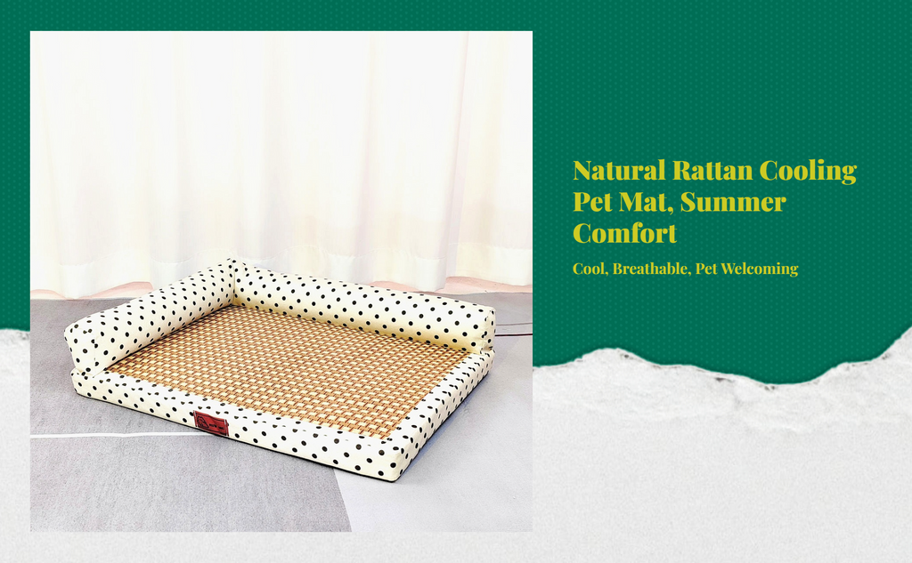 Cooling Dog Bed, cleanable Pet Cooling Mat, Comfortable Cat Sleeping Haven, Summer Rectangular Pet Bed for Dogs and felines, Easy to Clean, average Size