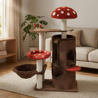 Toadstool Feline Tree Soft Material Pet Furniture Stable Base