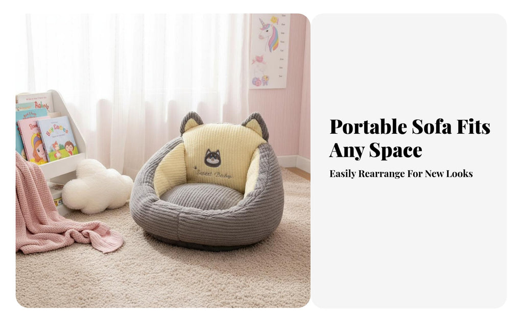 Soft Character Armchair Cute Design Home Furnishing Soft and Comfortable