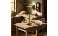 Miniature Balance Scale Highly Detailed for Collectors, Hobbyists