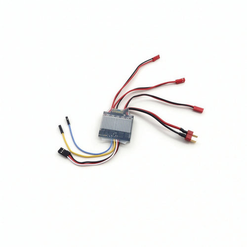 3-Channel ESC Easy Install RC Speed Controller with Switch Forward and Brake