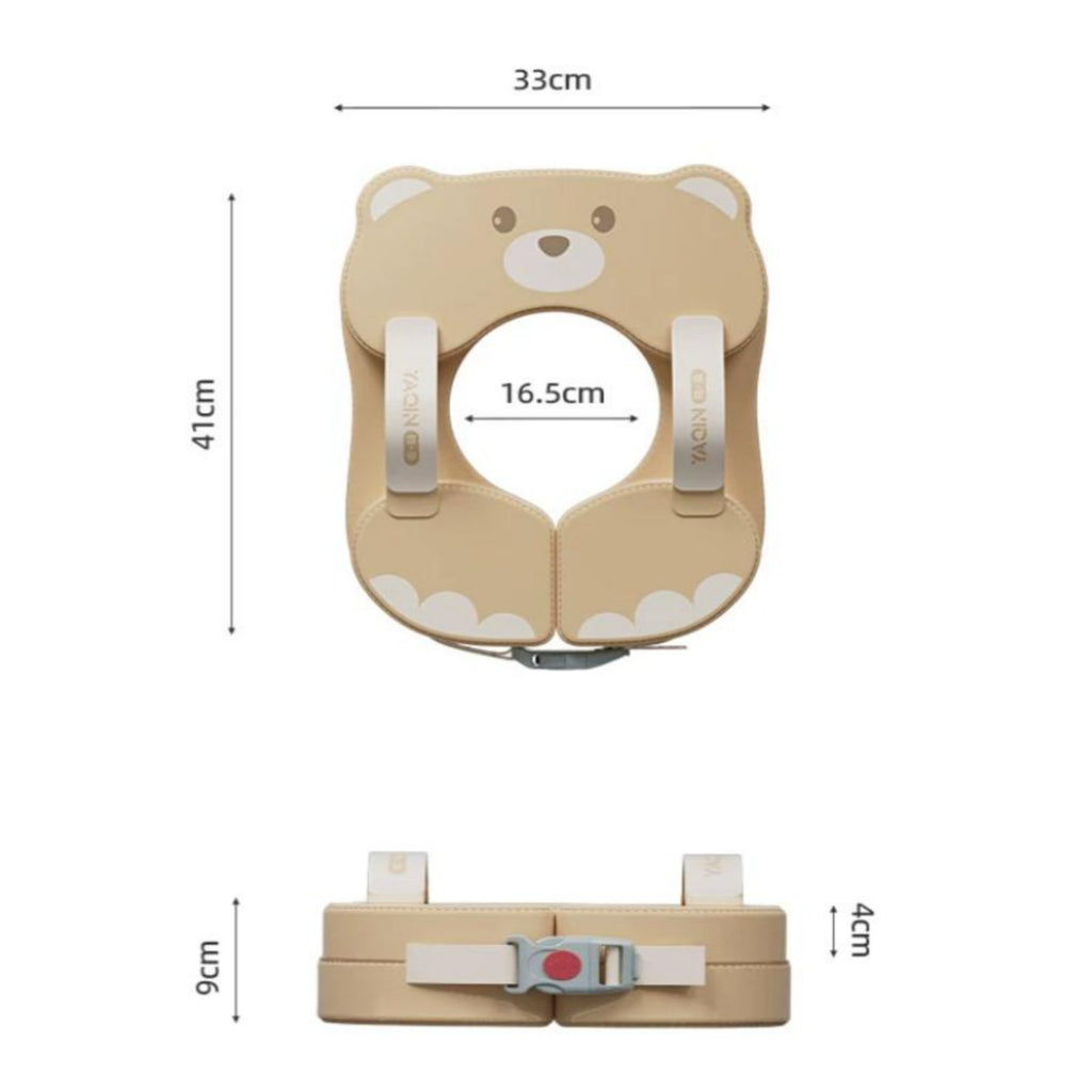 Non Inflatable Baby Buoy No Inflation Newborn Swim Coach Soft Support Straps