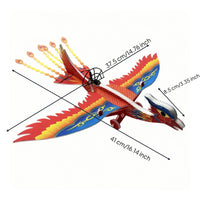 Electric Firebird Glider Circling Flight Foam Model Airplane Kit for Outdoor