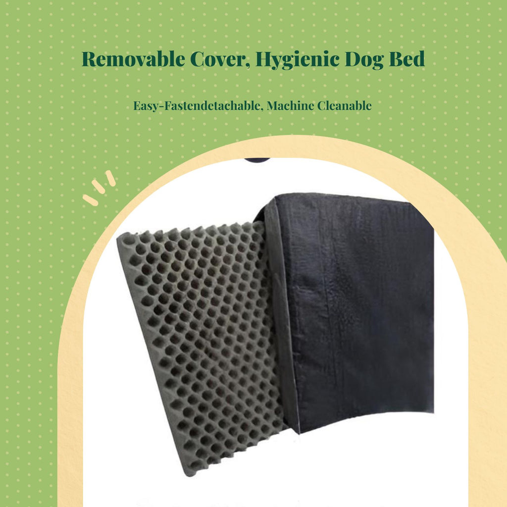 Orthopedic Dog Bed Removable Cover, Non-Slip, Joint Support