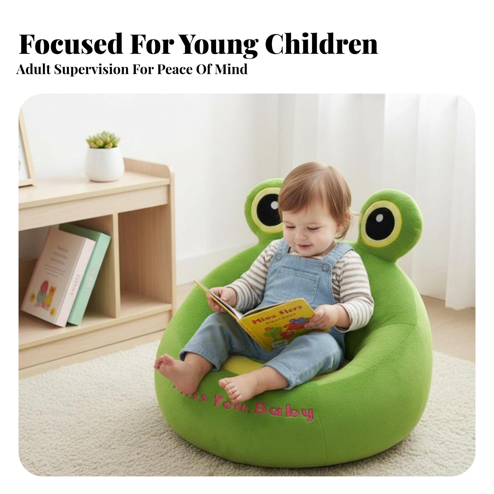 Creature Character Chair Removable and easy-clean Cover Novelty Foam Armchair