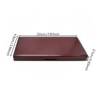 Wooden Oboe Blade Case Solid Wood Oboe Blade Case Built-in Flannel Soft Padding