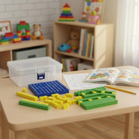Base Decimal Blocks Set Educational Math Cubes Set Hands-On Learning