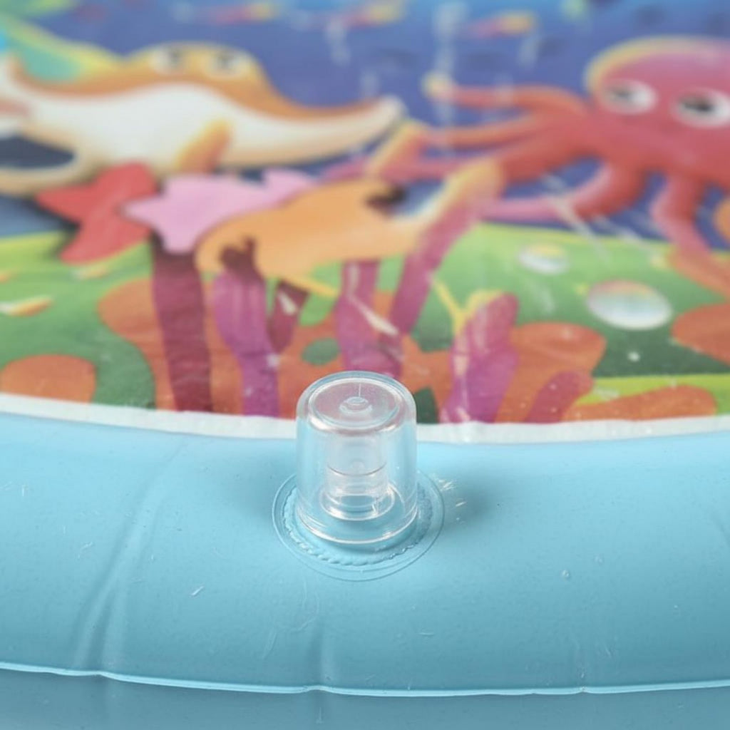 Baby Belly Time Water Mat Watertight Design Infant Toy Easy to Set Up for Indoor