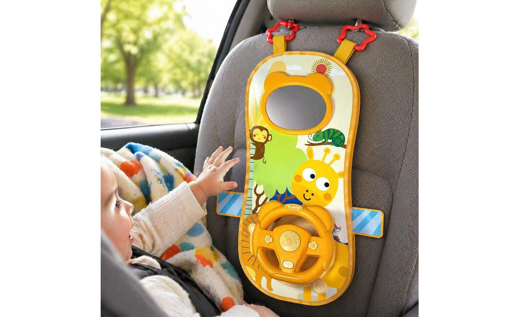 Baby Steering Wheel Toy Music Interactive Steering Wheel Toy Pretend Play