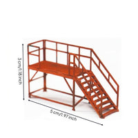 Maintenance Ladder Platform Lifelike Scenery Detailed for Hobbyists