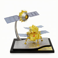 Spacecraft Model with Stand Alloy for Space Enthusiasts
