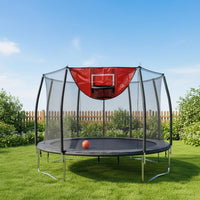 Trampoline Basketball Hoop Adjustable Cords Sports Gear PVC Material for Outdoor