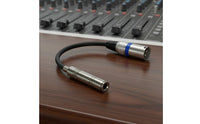 TRS Female to XLR Male Cable Stereo Audio Transmission