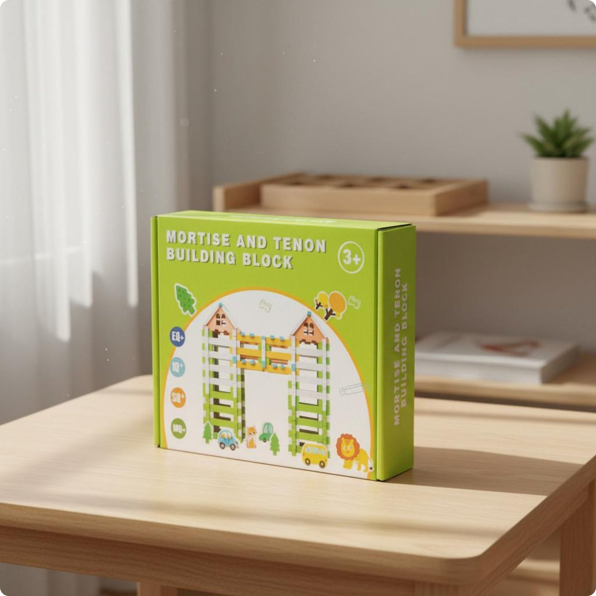 Mortise and Tenon Blocks Hands-on Wooden Joinery Blocks Problem Solving