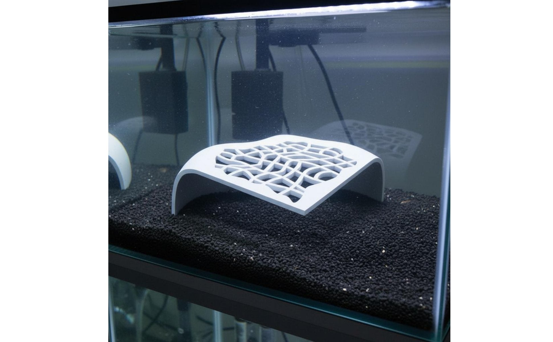 Aquarium Breeding Cave Creative Aquascaping Under-Gravel Tunnel for Aquarists