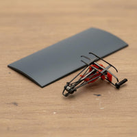 Single Arm Pantograph Realistic Feature Railway Model Locomotive Sturdy Base