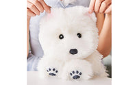 West Highland White Terrier Stuffed Cute Westie Stuffed Creature Ultra-Soft
