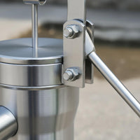 Stainless Steel Hand Pump Leak-Proof Pumping Equipment High Flow Rate for Garden
