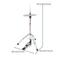 Hi-Hat Stand Ebony Pedal Hi-Hat Cymbal Stand 22 Mm Tubing