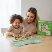 Path Building Reasoning Game Early Learning Road Creator Brain Teaser