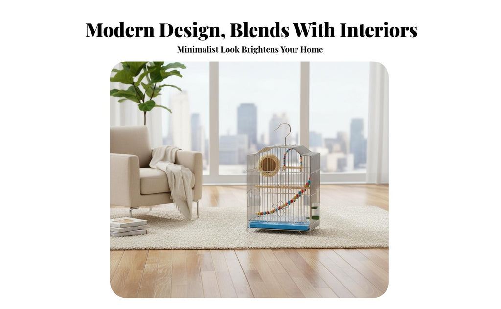 Large Myna House Includes Accessories avian enclosure Easy to Clean for exteriordoor, Home