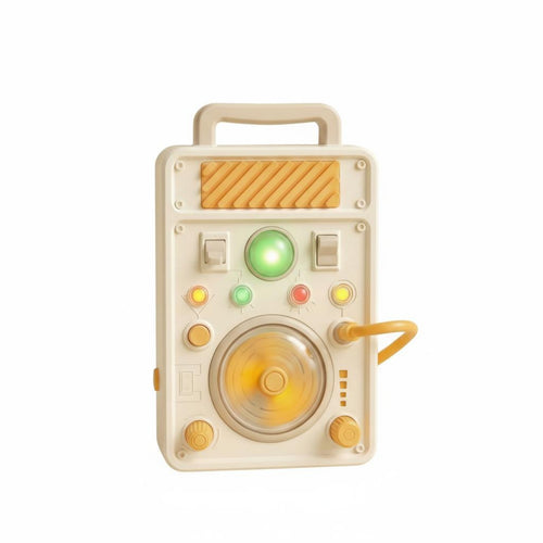 Child Busy Board Play and Learn Electric Switch Board Toy Develops Fine Motor Skills Educational Light Toy for Young Children, Infants, Car Rides