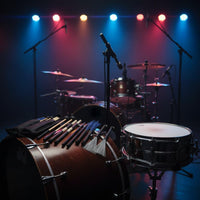 5 Pairs Drumstick and Brush Set Large Capacity Drumstick Bag Set Wear-Resistant Percussion Sticks and Brushes Kit for Practice Performances
