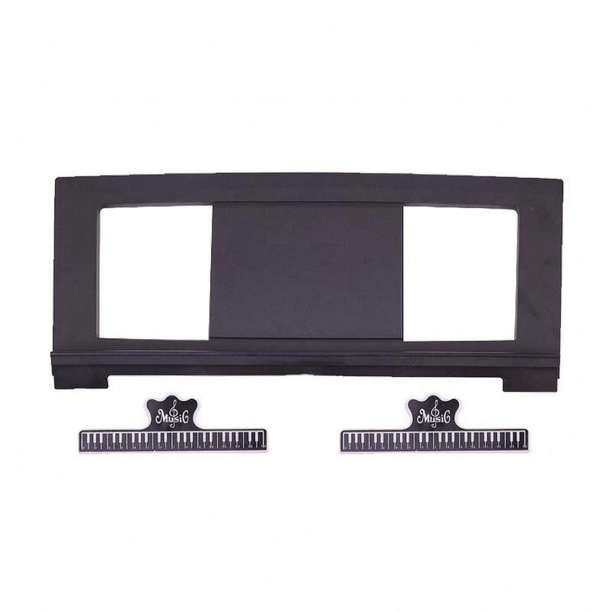 Electronic Piano Stand Solid Panel Keyboard Score Holder Side Openings