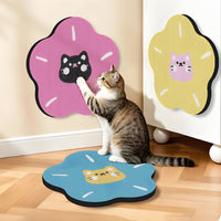 Wall Mounted Feline Scratcher Indoor Use Wall Mounted Scratch Board Eco Friendly