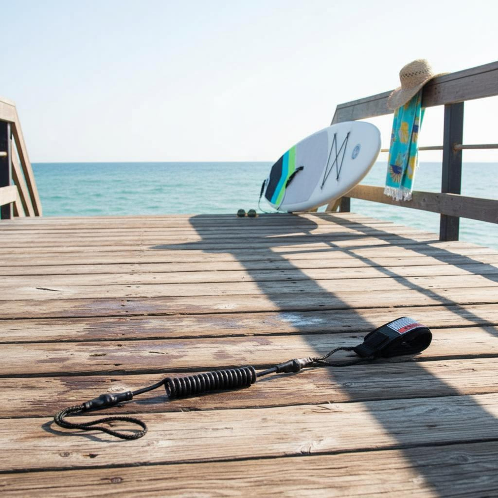 SUP Leash Quick Release SUP Leg Rope No-Tangle for Surfing