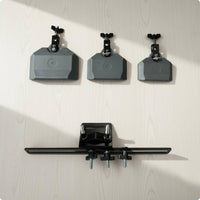 3 Pieces Drum Cowbells with Simple Setup to Install Cowbell Set Smooth Surface Percussion Bells for Drummers, Band Practice