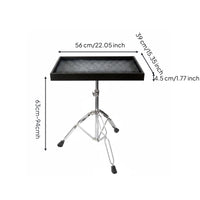 Percussion Hardware Tray Stable Drum Stand Shelf Adjustable Height