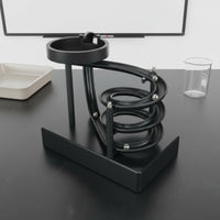 Rolling Ball Sculpture Touch Control Marble Machine Quiet Helical Pathway Dynamic Desk Decor for Office Workers