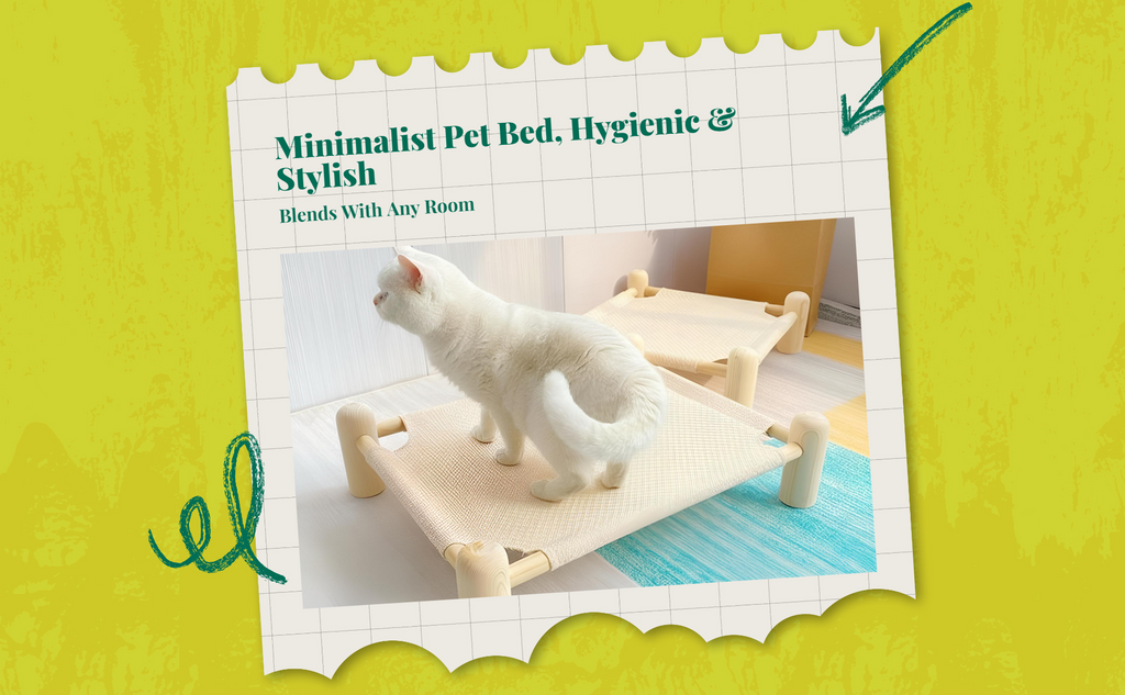 Elevated Dog Bed, Breathable Mesh, Non-Slip, Indoor/Outdoor