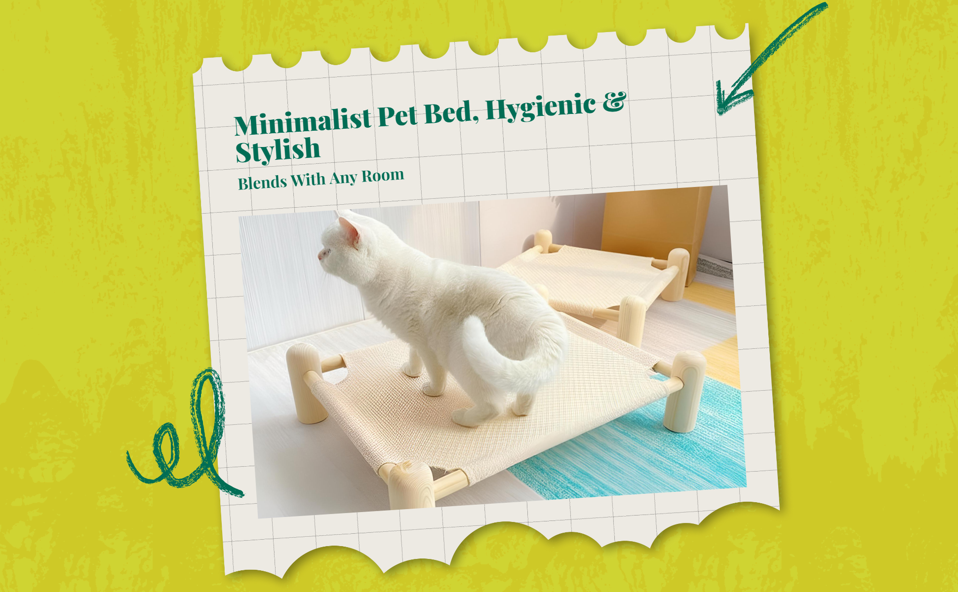 Elevated Dog Bed, Breathable Mesh, Non-Slip, Indoor/Outdoor